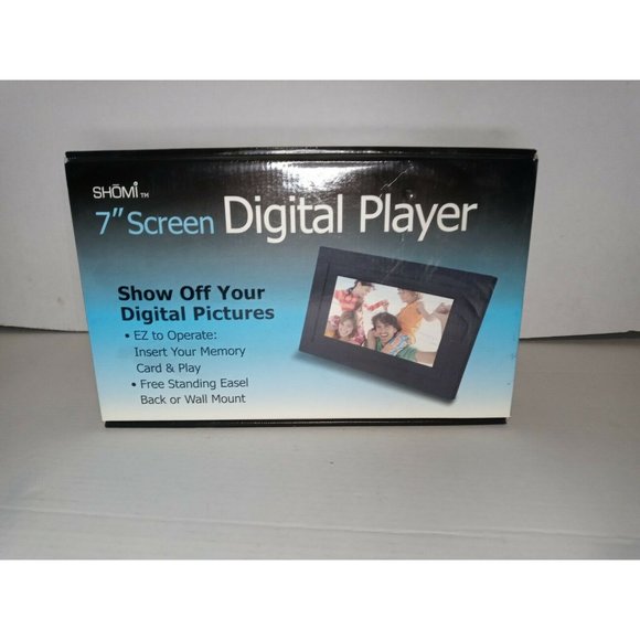 Shomi Cameras, Photo & Video Shomi 7 Screen Digital Player New